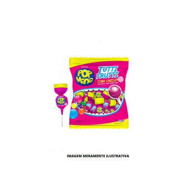 PIRULITO POP MANIA TUTTI FRUTTI RICLAN 500G